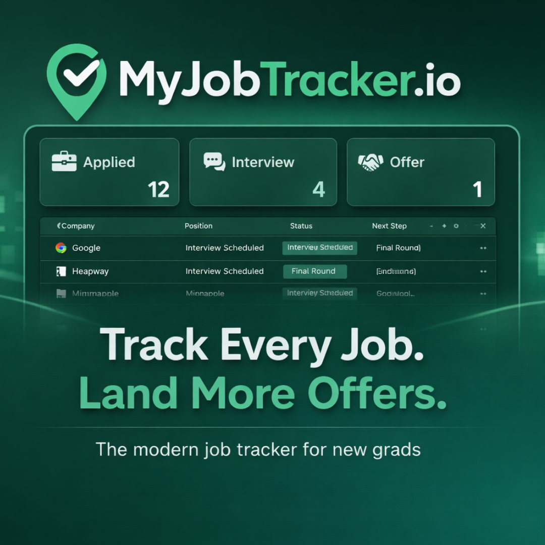 MyJobTracker | Track Job Applications, Build Resumes, Land Offers Faster